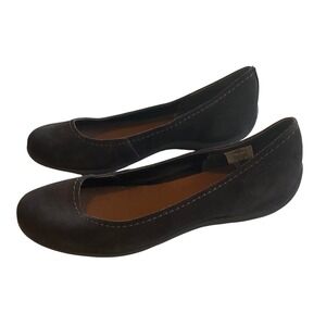 Merrell Espresso Suede Ballet Flats Womens Size 9 Comfort Performance Footwear
